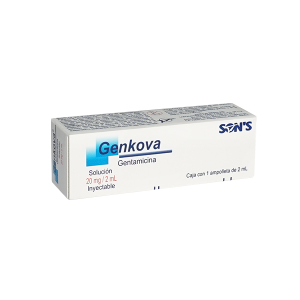 GENKOVA INY. INFANTIL 20 MG. CAJA C/1 AMP. C/2 ML.