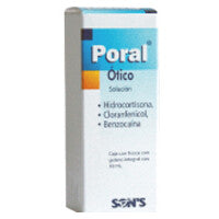 PORAL SOL. OTICA CAJA C/FCO. C/10 ML.