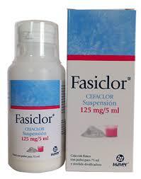 FASICLOR SUSP. 125 MG. CAJA C/FCO. C/PVO. P/75 ML.