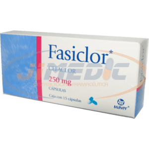 FASICLOR CAP. 250 MG. CAJA C/15