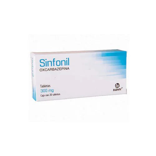 OXCARBAZEPINA 300MG 20 TAB  LGEN