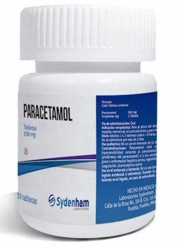 PARACETAMOL 500MG FCO 50TAB LGEN