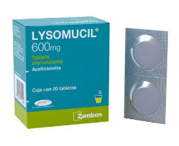 LYSOMUCIL 600 MG 20 TAB EFERV