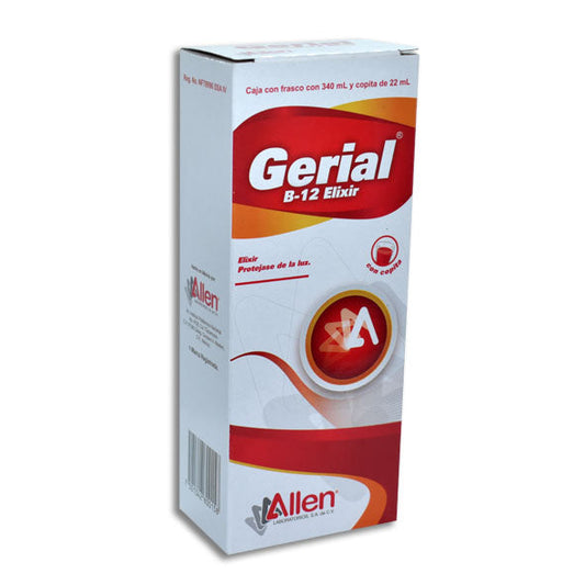 GERIAL-B12 ELIXIR SOL 340 ML