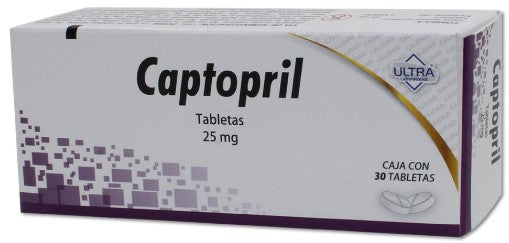 CAPTOPRIL 25 MG 30 TAB      LGEN