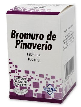 BROMURO PINAVER 100MG 14TAB LGEN