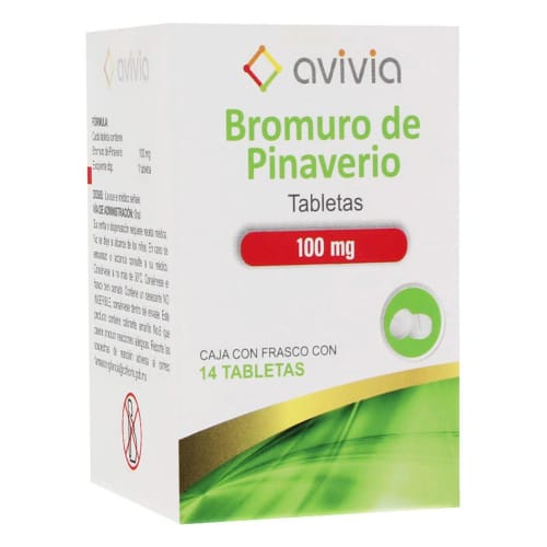 BROMURO PINAVER 100MG 14TAB LGEN