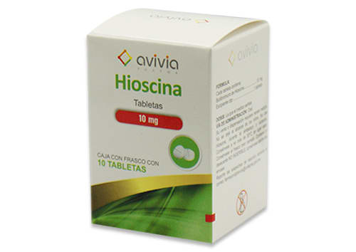 HIOSCINA 10 MG FCO 10 TAB   LGEN