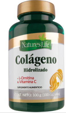 NATURE´S LIFE COLAGENO CAP. FCO C/100