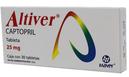 ALTIVER TAB. 25 MG. CAJA C/30