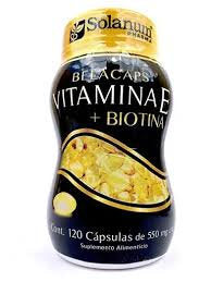 BELACAPS VITAMIN E+BIOTIN 120 CAPS