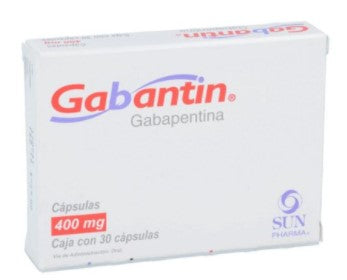 GABANTIN 400 MG 30 CAPS