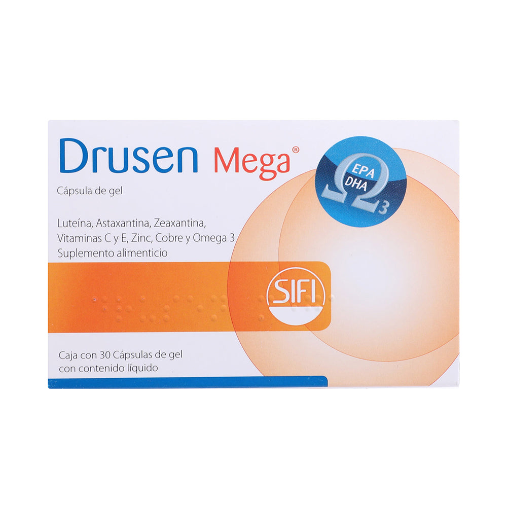 DRUSEN MEGA SUP ALIM 30 CAPS