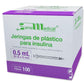JERINGA INSULINA 100 JERS 31GX6MM/.5