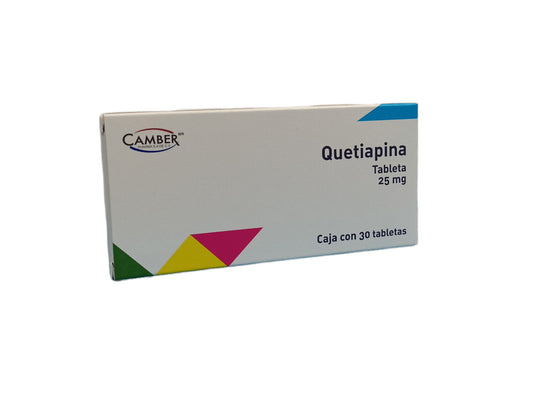 QUETIAPINA 25MG 30TABS