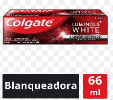 C D COLGATE LUMIN WHIT CARBON 66ML