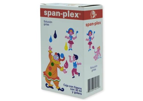 SPAN PLEX GTS. CAJA C/FCO. C/30 ML.