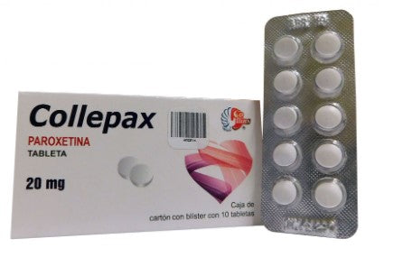 COLLEPAX 20 MG CAJA C/10 TAB