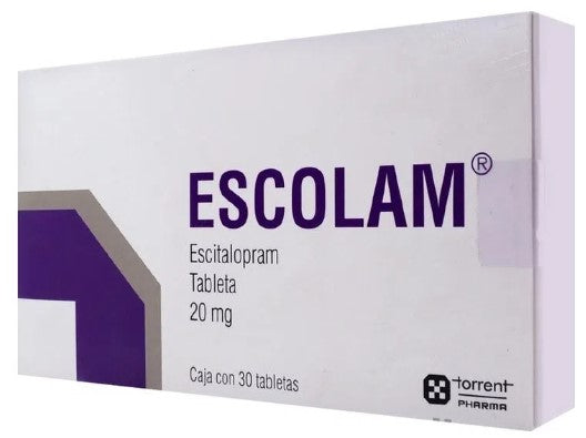 ESCOLAM 20 MG 30 TAB