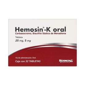 HEMOSIN-K 25/5 MG 32 TAB
