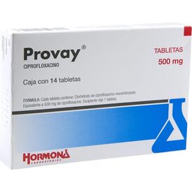 PROVAY 500 MG 14 TAB RECUB