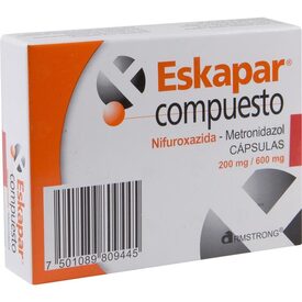 ESKAPAR COMP 200/600 MG 20 CAPS