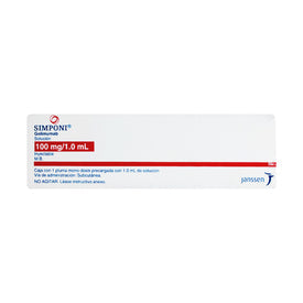 SIMPONI 100MG/1.0 SOL INY PLUMA 1