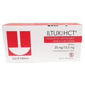 ILTUX2HCT 20/12.5MG 28 TAB