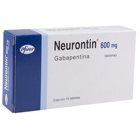 NEURONTIN 600 MG 15 TAB