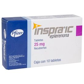 INSPRA IC 25 MG 10 TAB