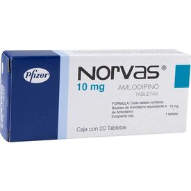 NORVAS 10 MG 20 TAB
