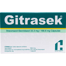 GITRASEK 33.3/166.6 MG CAPS 12