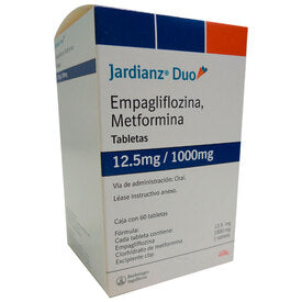 JARDIANZ DUO 12.5/1000MG 60 TAB