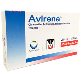 AVIRENA 40/5/12.5 MG 14 TAB