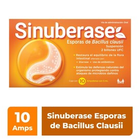 SINUBERASE ORAL 10X5ML AMP