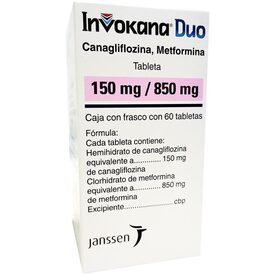 INVOKANA DUO 150/850 MG 60 TAB