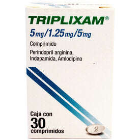 TRIPLIXAM 5MG/ 1.25MG/5MG 30 CPR