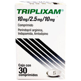TRIPLIXAM 10MG/ 2.5MG/10MG 30 CPR