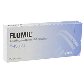 FLUMIL 40/1.5/1.5MG 20 CAPS
