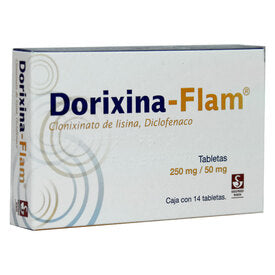 DORIXINA FLAM 250/50 MG 14 TAB