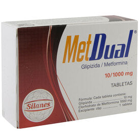 METDUAL 10/1000 MG TAB 30