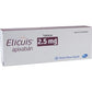 ELICUIS 2.5 MG 20 TAB
