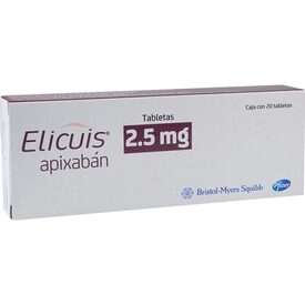 ELICUIS 2.5 MG 20 TAB