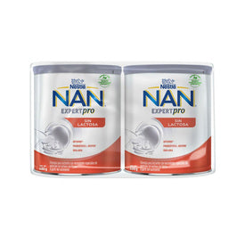 NAN LECHE S/LACTOSA 400 G DUOPACK