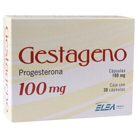 GESTAGENO 100 MG 30 CAPS