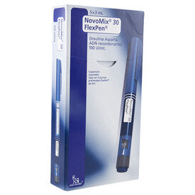 NOVOMIX-30 FLEXPEN SUSP INY 5X3ML