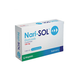 NARI-SOL 120 MG 7 CPR