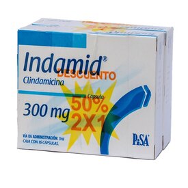 INDAMID 300 MG 16 CAPS 2X1