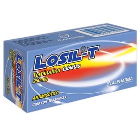 Losil LOSIL-T 1 CAJA 30 TAB 250 MG – FarmaVrim