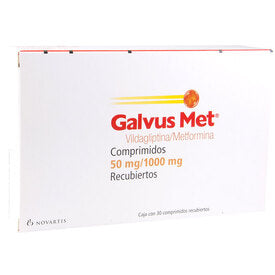 GALVUS-MET50/1000MG 30 CPR REC
